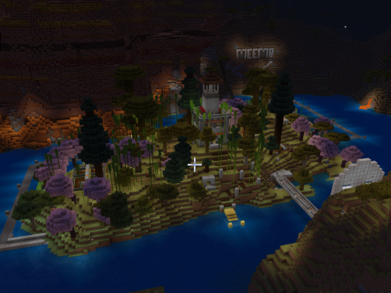 Minecraft Island Base